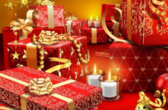 Lots Of Christmas Presents wallpapers hd quality