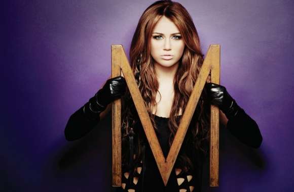 M from Miley Cyrus wallpapers hd quality