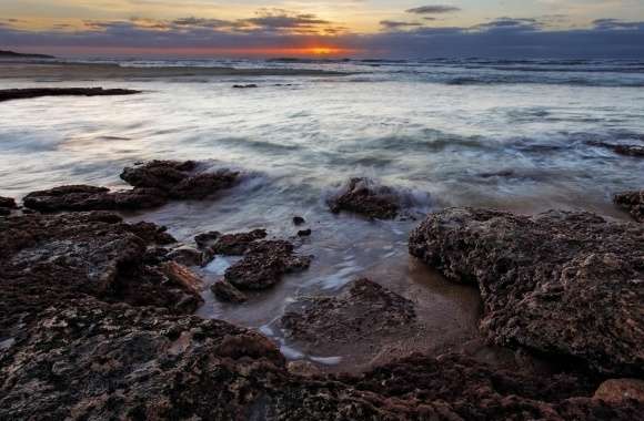 Sea Rocks, Sunset