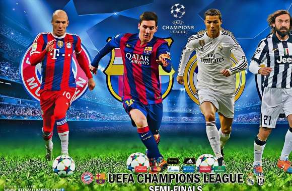 UEFA CHAMPIONS LEAGUE SEMI-FINALS 2015 wallpapers hd quality