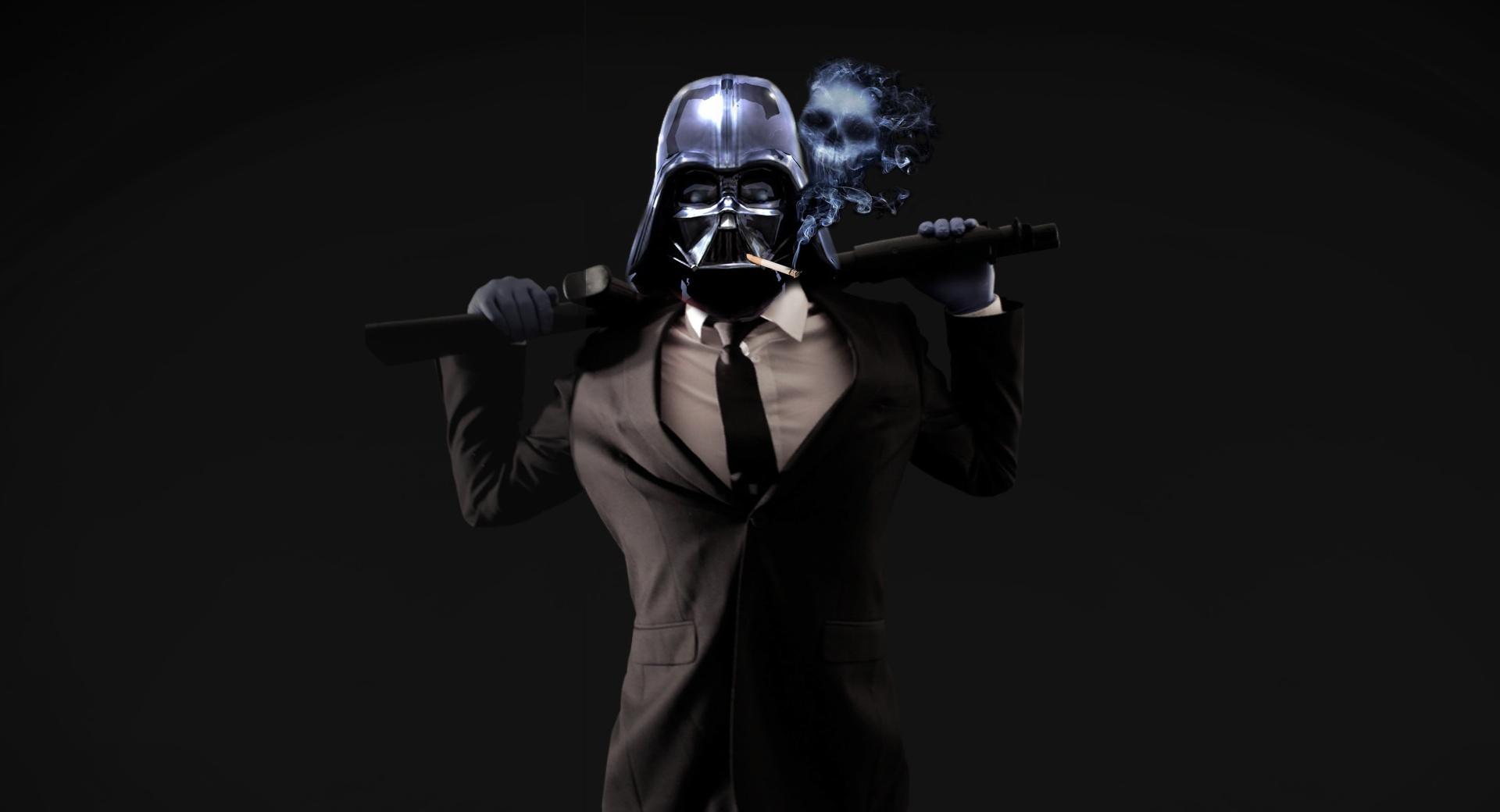Badass Vader at 1152 x 864 size wallpapers HD quality