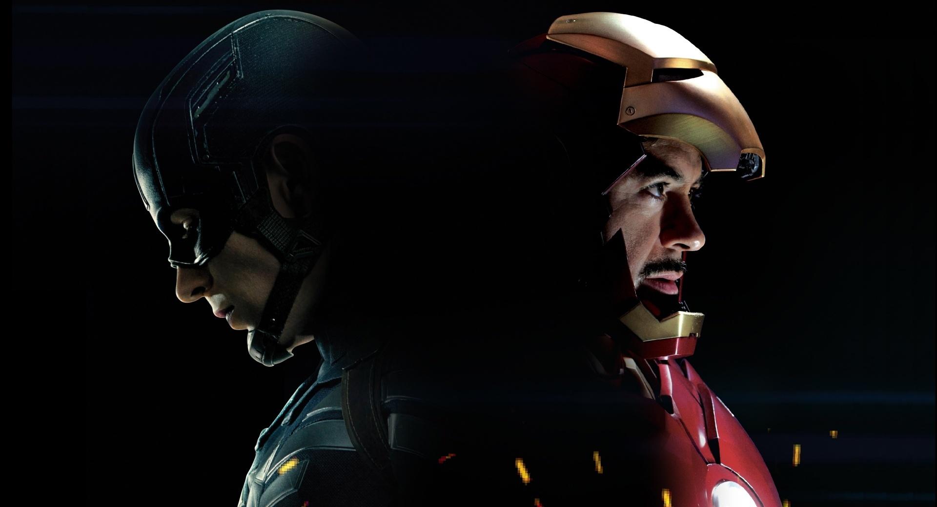 Captain America 3 Civil War Iron Man at 1334 x 750 iPhone 7 size wallpapers HD quality