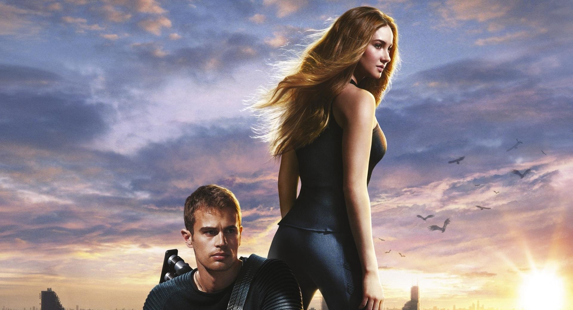 Divergent Shailene Woodley And Theo James at 1024 x 1024 iPad size wallpapers HD quality
