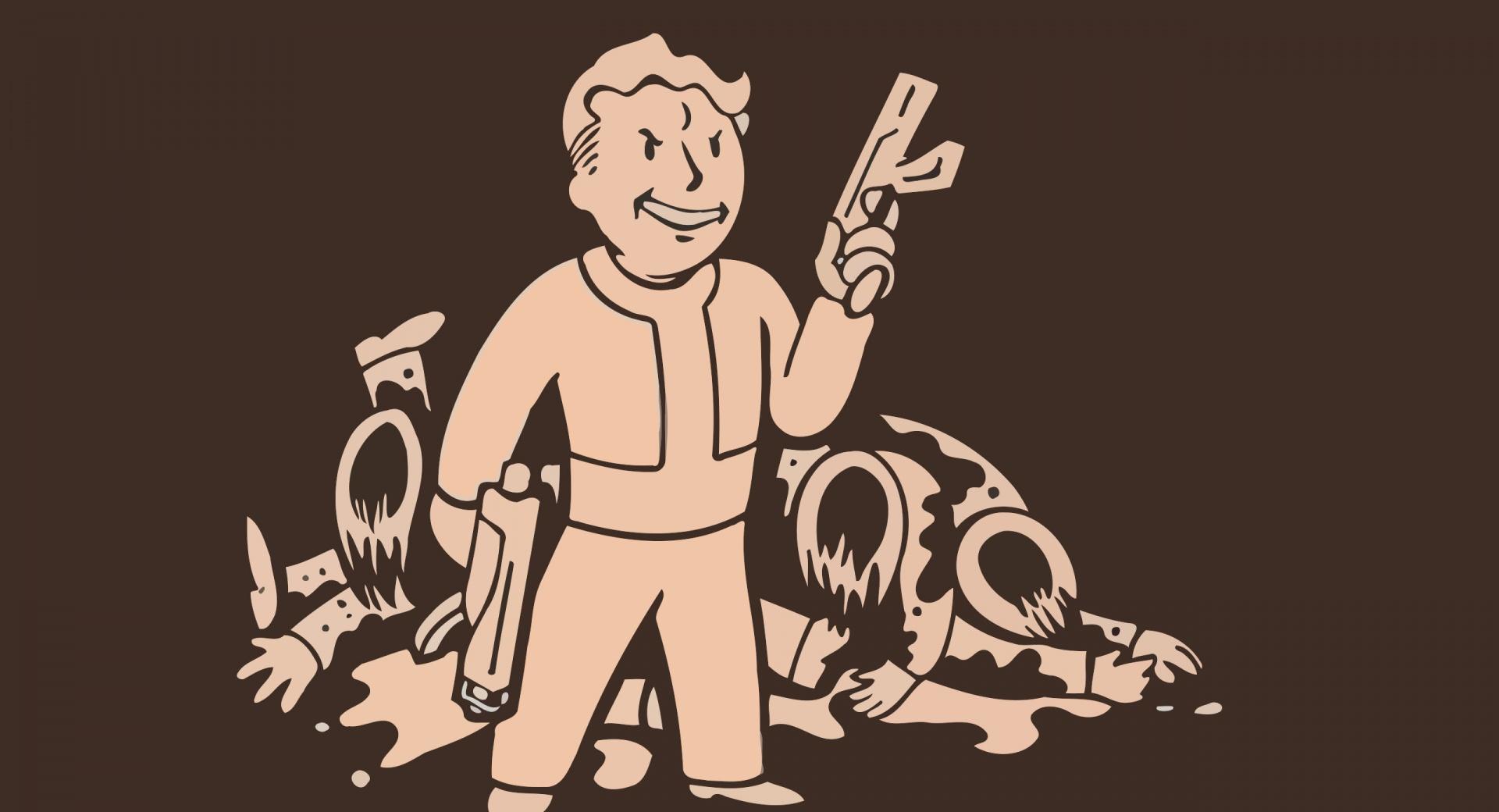 Fallout Vault Boy at 640 x 960 iPhone 4 size wallpapers HD quality