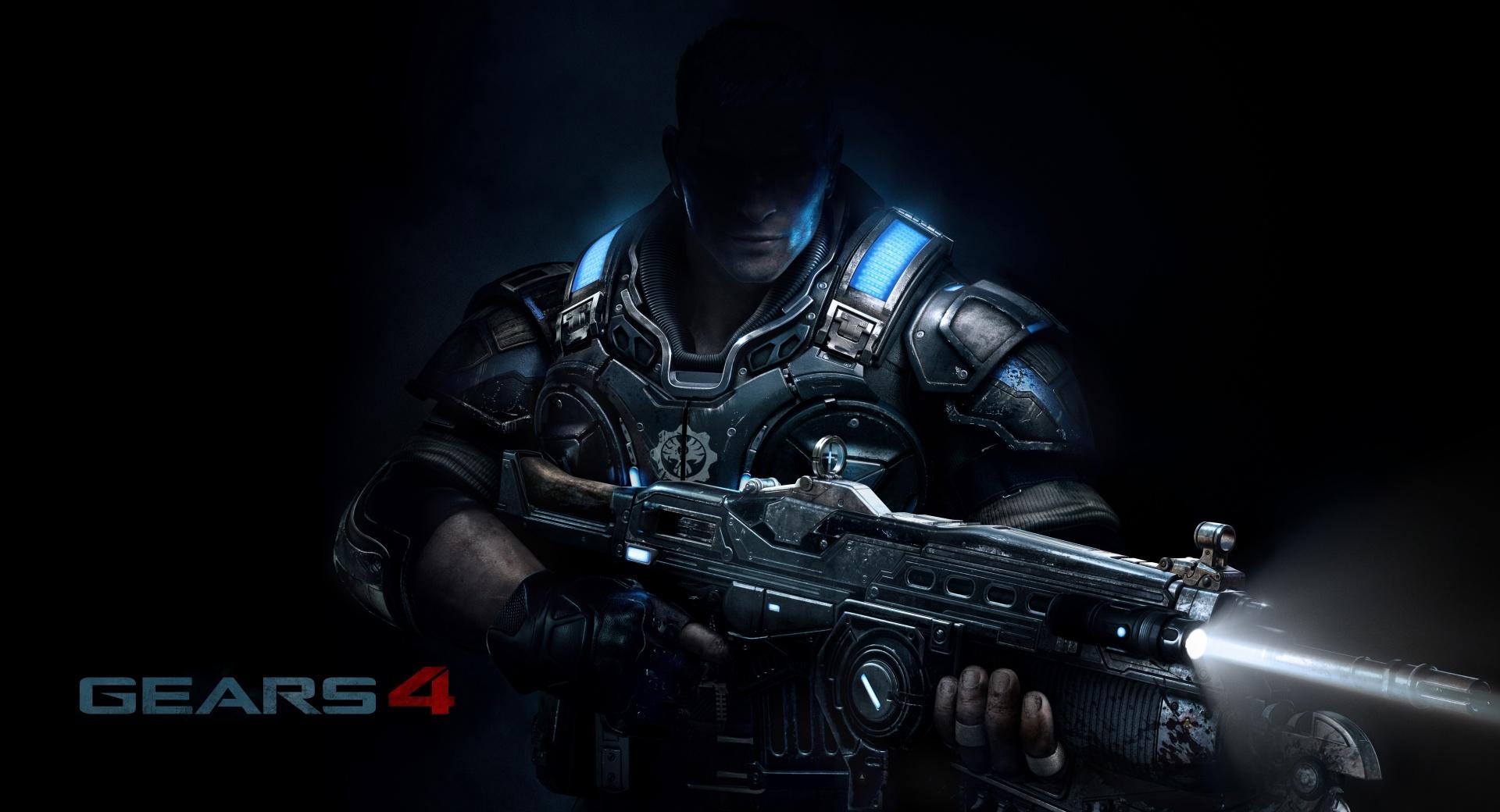 Gears of War 4 2016 Video Game at 320 x 480 iPhone size wallpapers HD quality
