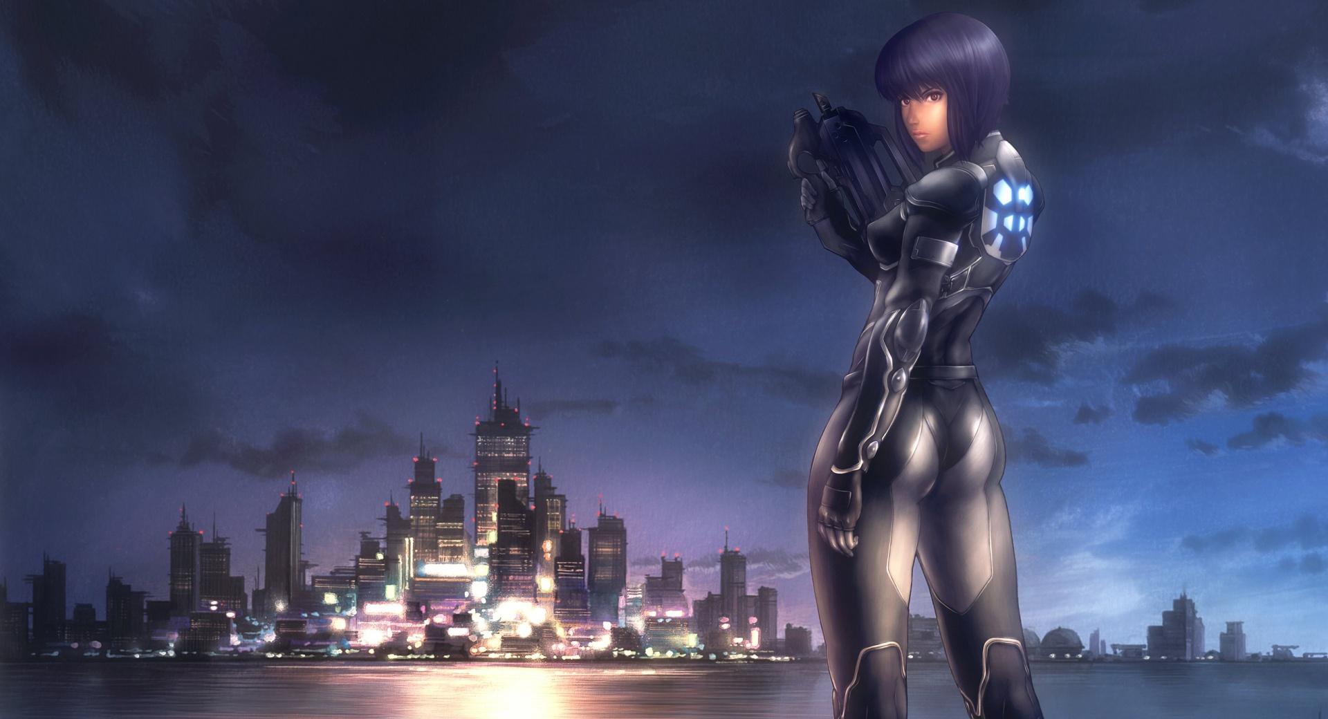 Ghost In The Shell, Motoko Kusanagi at 1152 x 864 size wallpapers HD quality