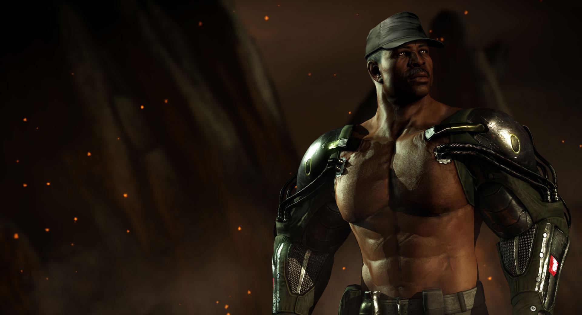 Jax, Mortal Kombat X at 320 x 480 iPhone size wallpapers HD quality