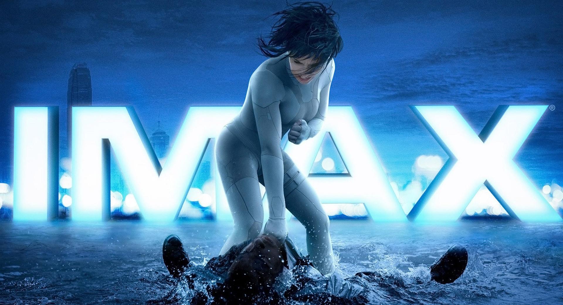 Scarlett Johansson Ghost In The Shell IMAX at 320 x 480 iPhone size wallpapers HD quality