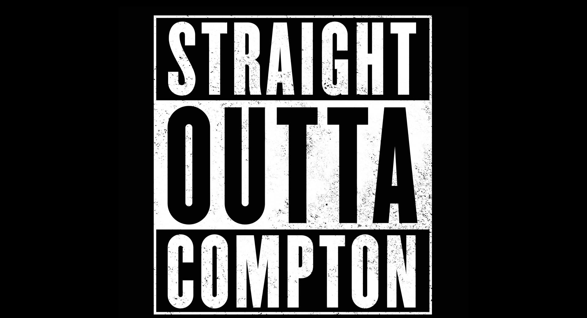 Straight Outta at 1024 x 1024 iPad size wallpapers HD quality