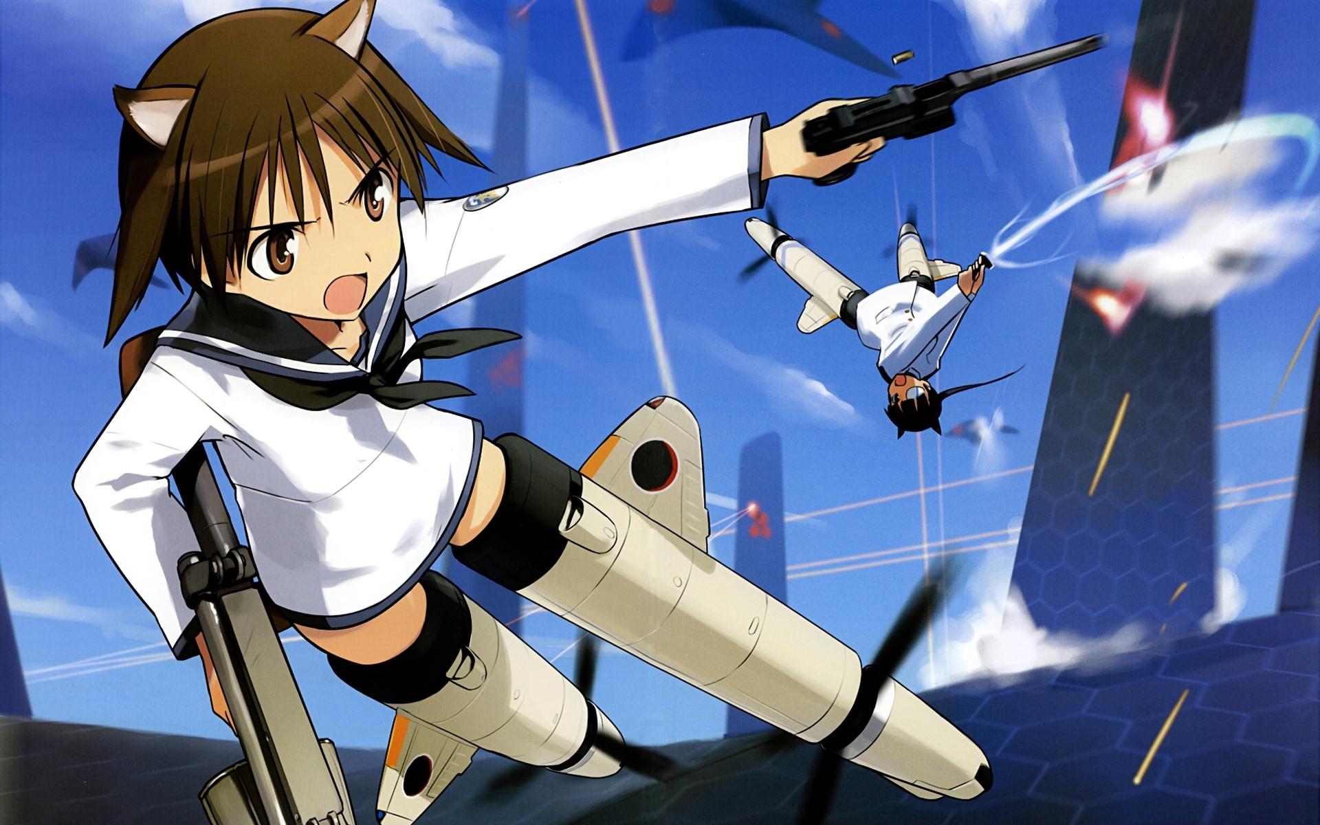 Strike Witches The Movie at 640 x 960 iPhone 4 size wallpapers HD quality
