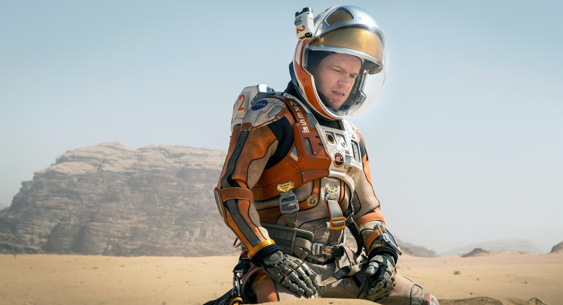 The Martian, Matt Damon at 640 x 960 iPhone 4 size wallpapers HD quality