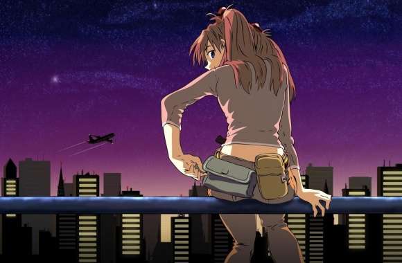 Cityscape Anime
