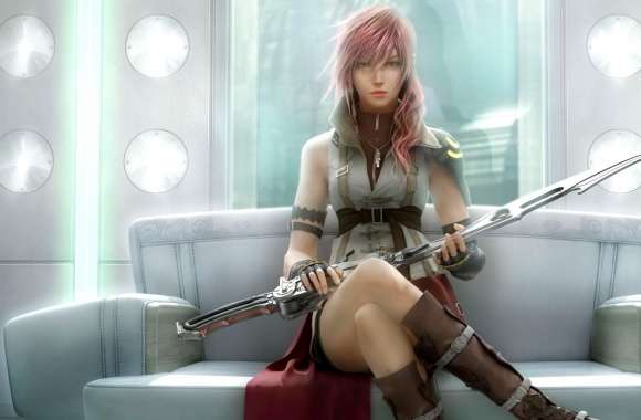 FFXIII Lightning in Orphans Cradle wallpapers hd quality