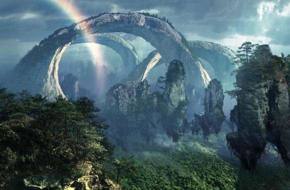 Flying Mountains Of Pandora wallpapers hd quality