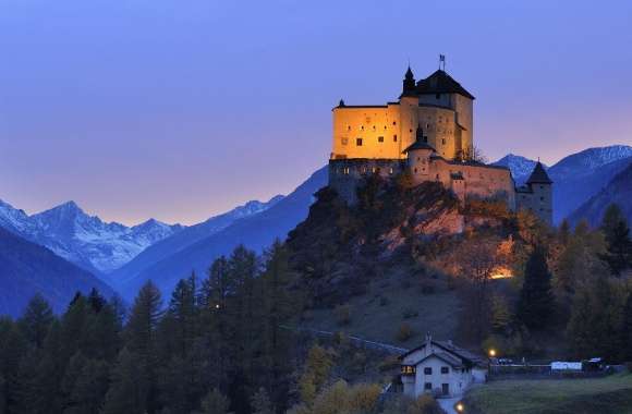 Tarasp Castle, Engadin, Switzerland