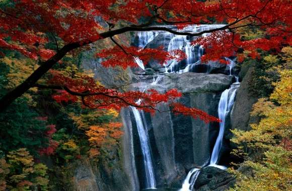 Waterfall, Autumn