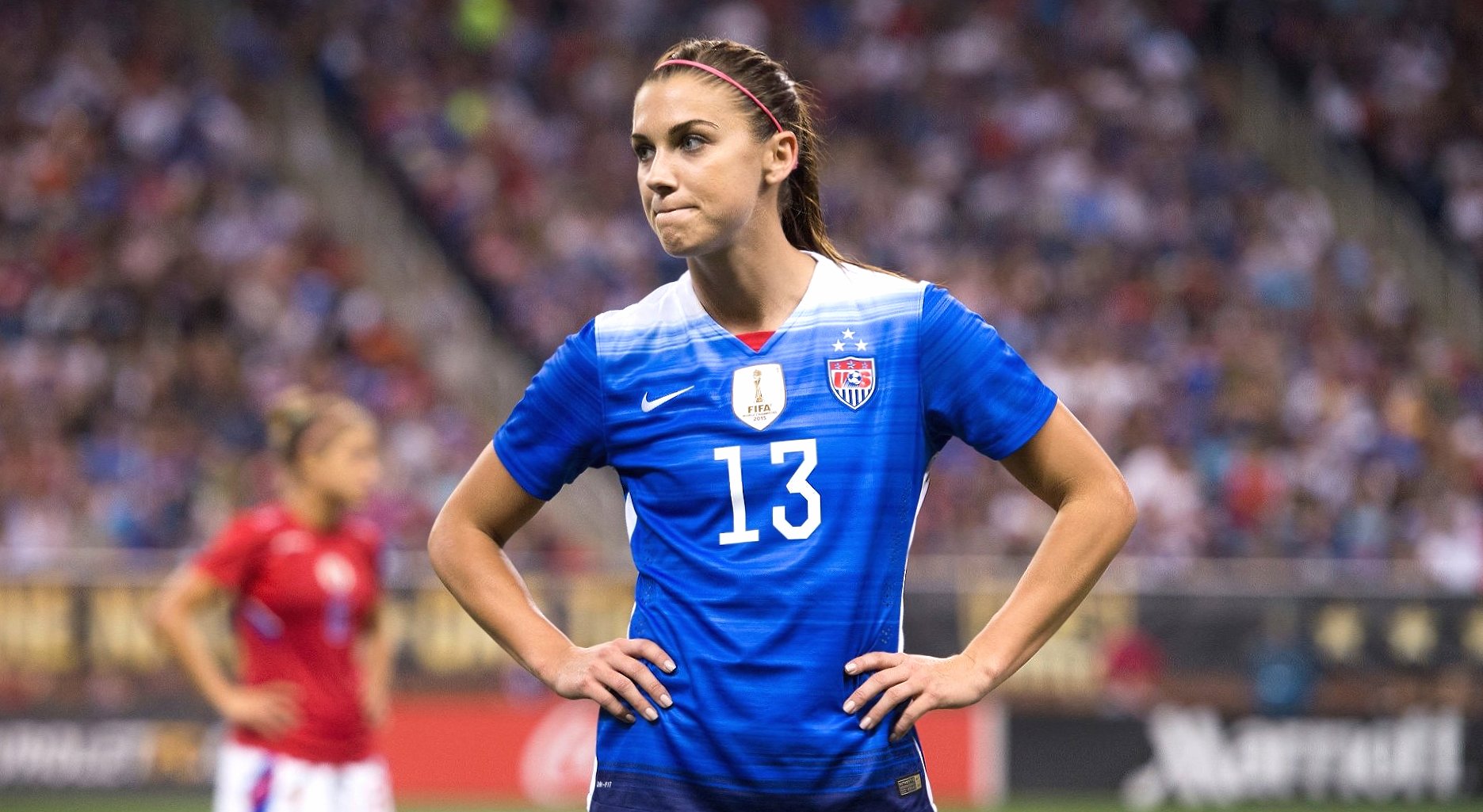 Alex Morgan at 640 x 960 iPhone 4 size wallpapers HD quality