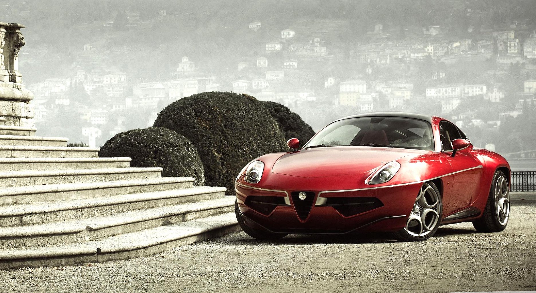 Alfa romeo disco volante touring at 750 x 1334 iPhone 6 size wallpapers HD quality