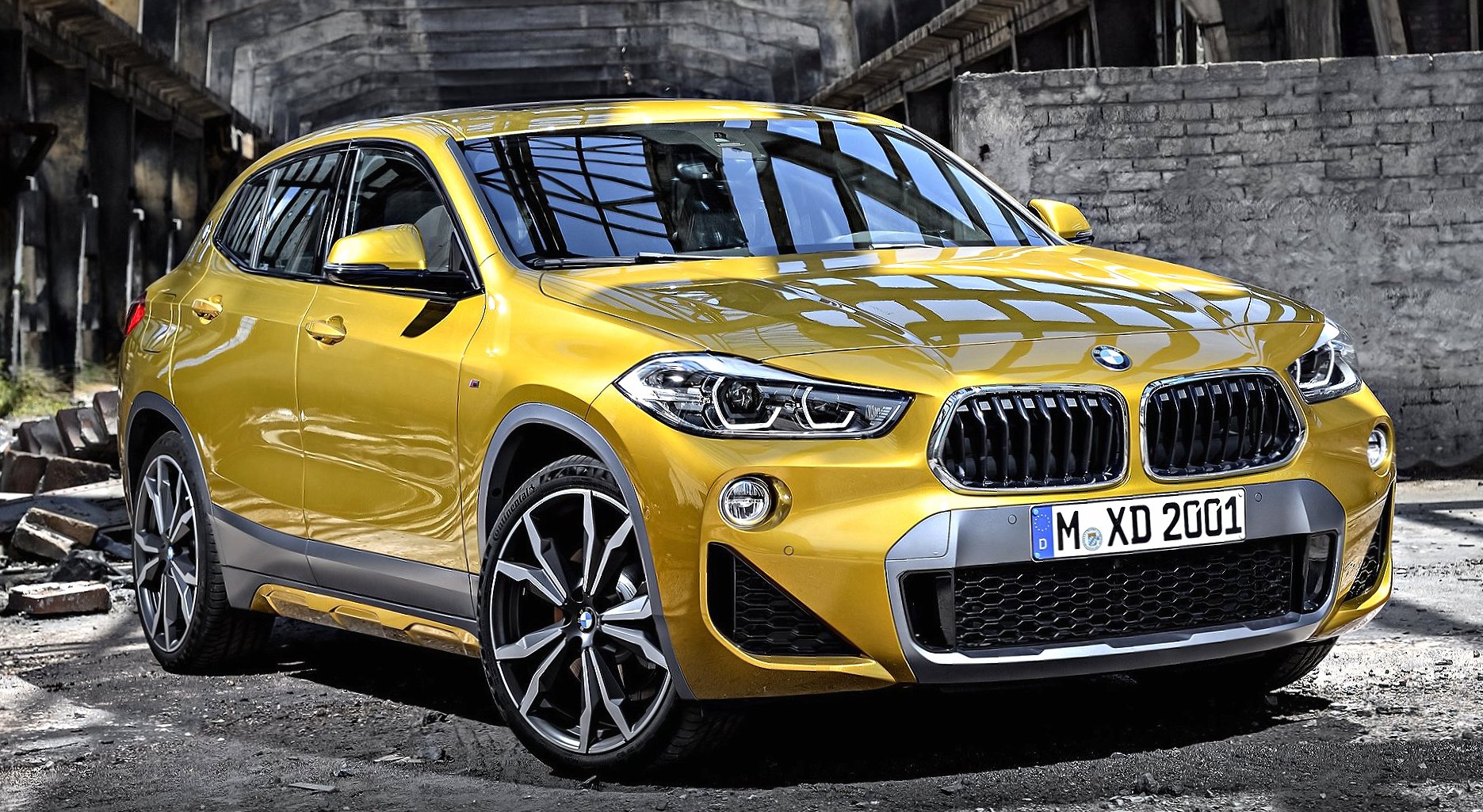 BMW X2 at 2048 x 2048 iPad size wallpapers HD quality