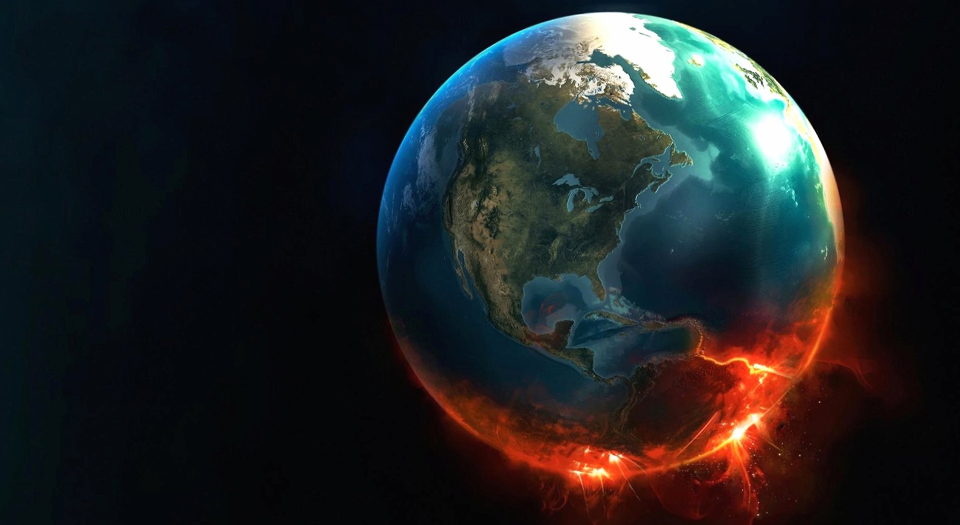 earth explosion at 1280 x 960 size wallpapers HD quality