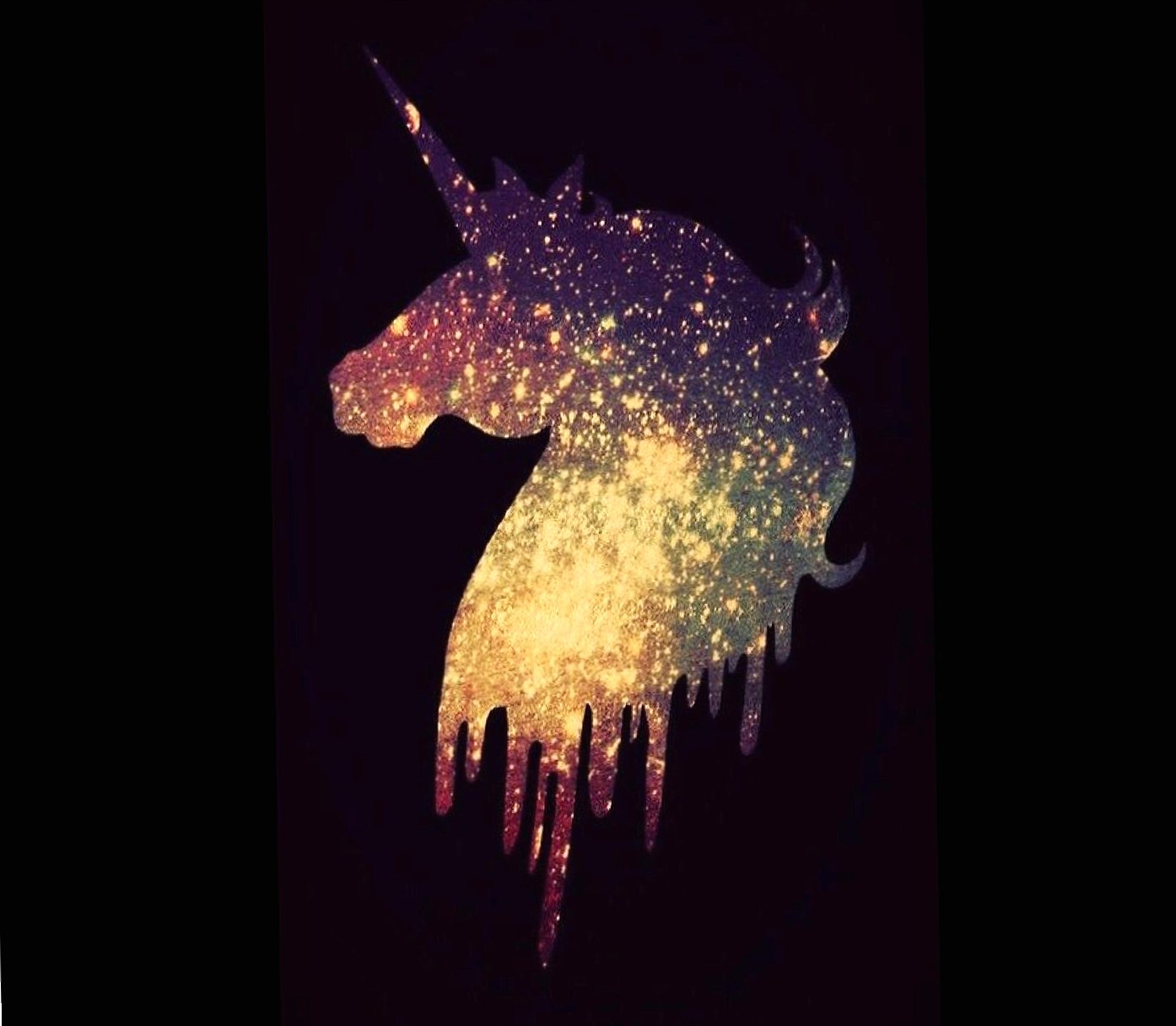 Hipster Unicorn 320 x 480 iPhone wallpaper download