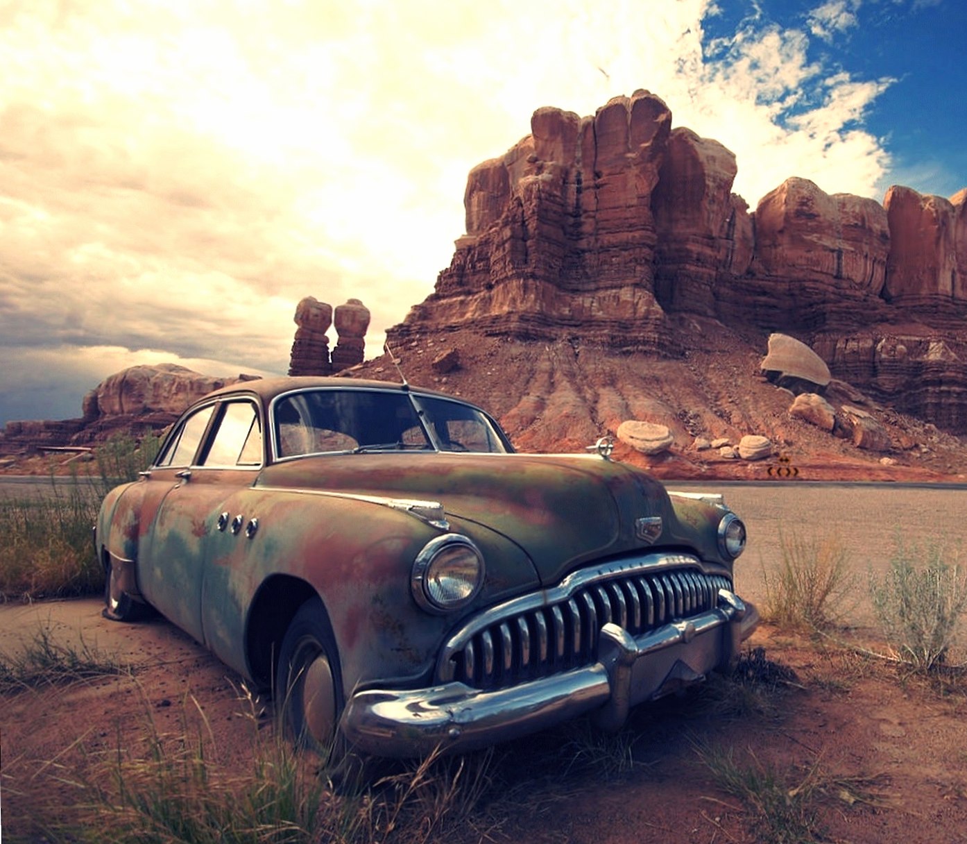 Old Buick at 1024 x 768 size wallpapers HD quality