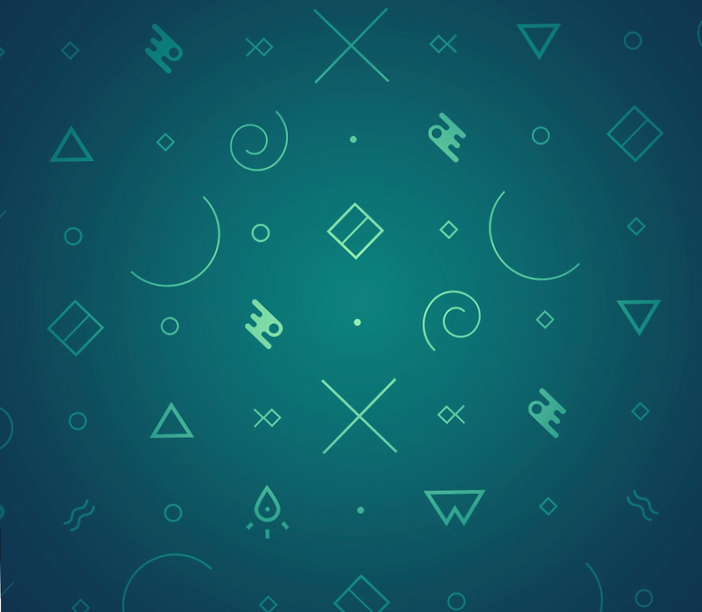 Pattern Teal at 1600 x 1200 size wallpapers HD quality