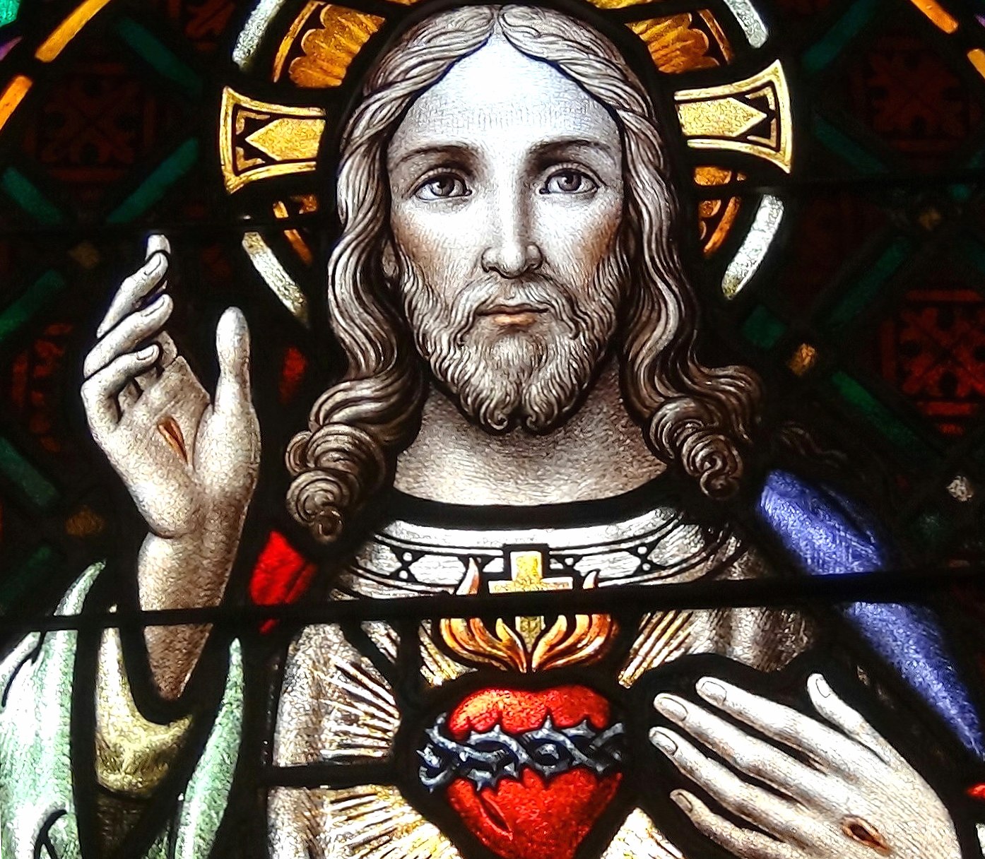 Sacred heart at 640 x 1136 iPhone 5 size wallpapers HD quality