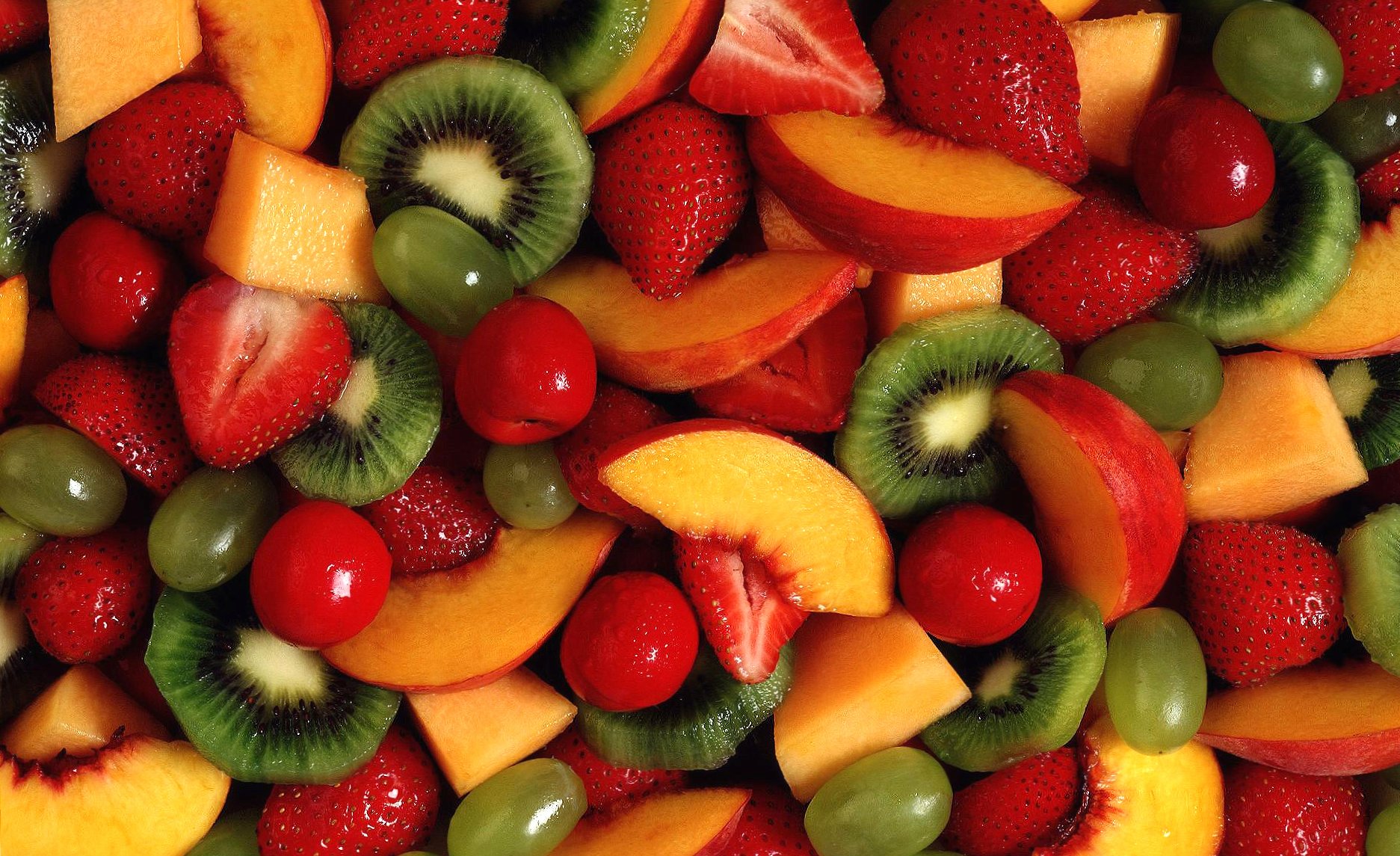 Spectacuar fruit salad at 1024 x 768 size wallpapers HD quality