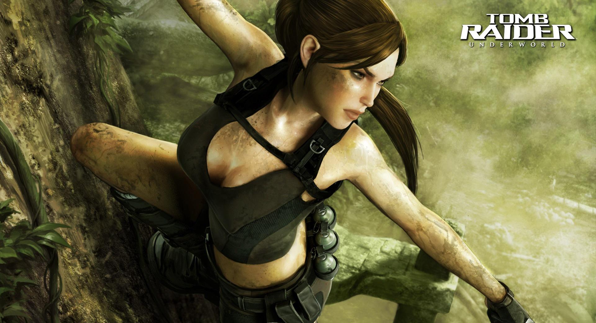 Tomb Raider Underworld at 1024 x 1024 iPad size wallpapers HD quality