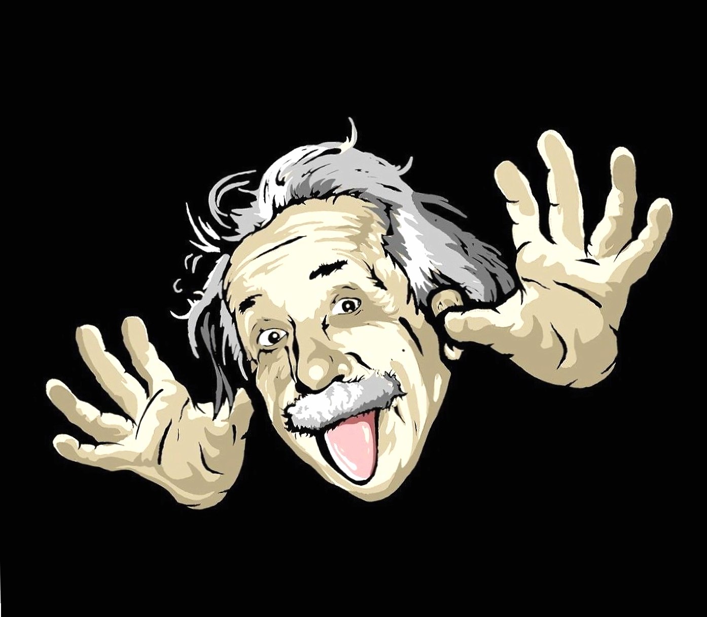 Toon Albert-einstein at 640 x 960 iPhone 4 size wallpapers HD quality