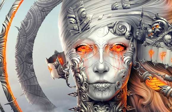 Artificial woman giger style wallpapers hd quality