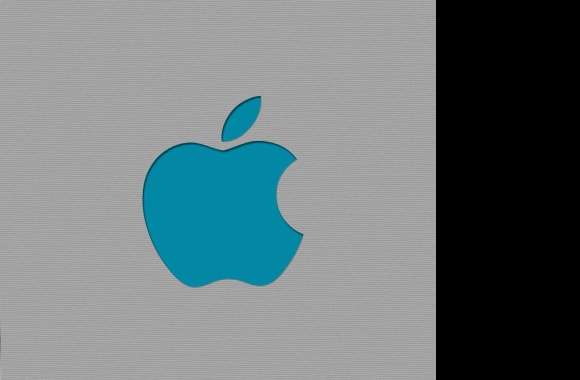 blue apple logo wallpapers hd quality