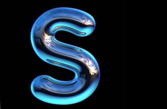 Chrome Letter S wallpapers hd quality