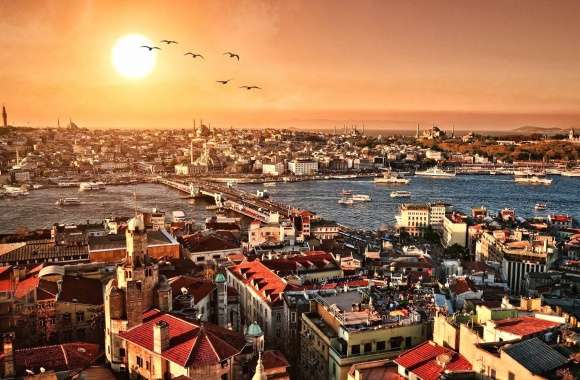 Istanbul landscape turkey
