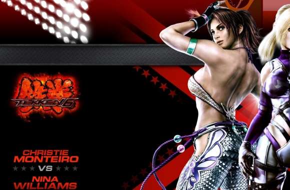 Tekken 6 Cast Nina x Christie wallpapers hd quality