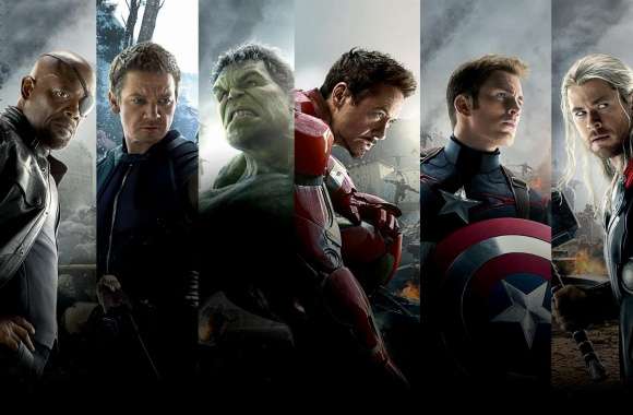 The Avengers Age of Ultron Team