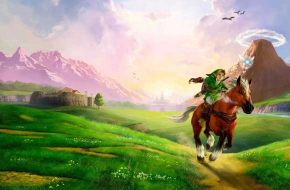 The Legend of Zelda Ocarina of Time 3D wallpapers hd quality