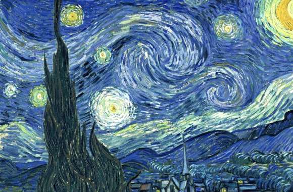 Vincent van gogh starry night