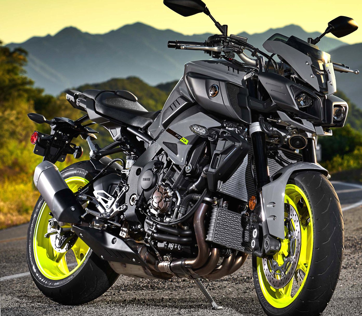2017 yamaha fz at 320 x 480 iPhone size wallpapers HD quality