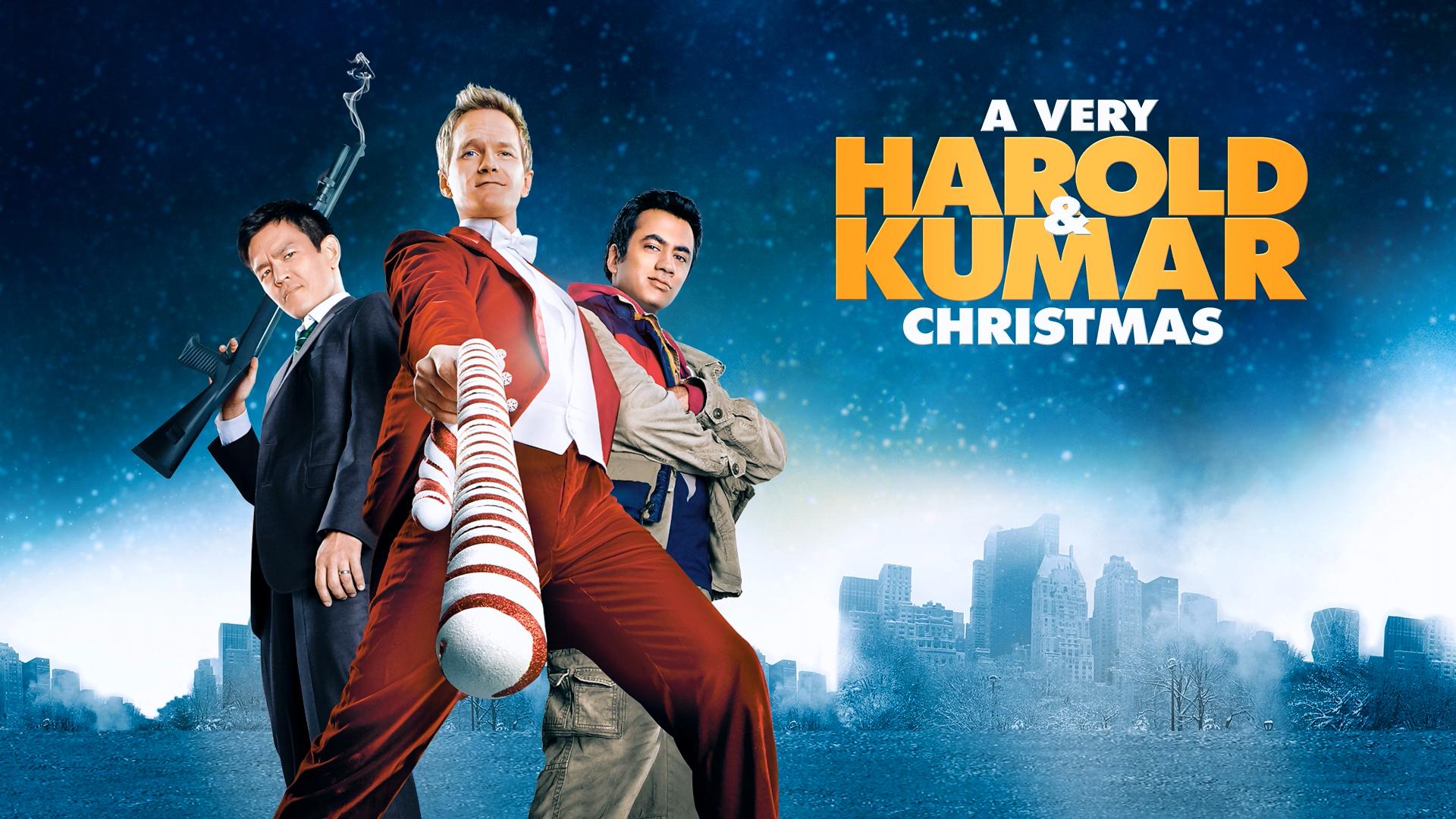 A Very Harold and Kumar Christmas at 320 x 480 iPhone size wallpapers HD quality