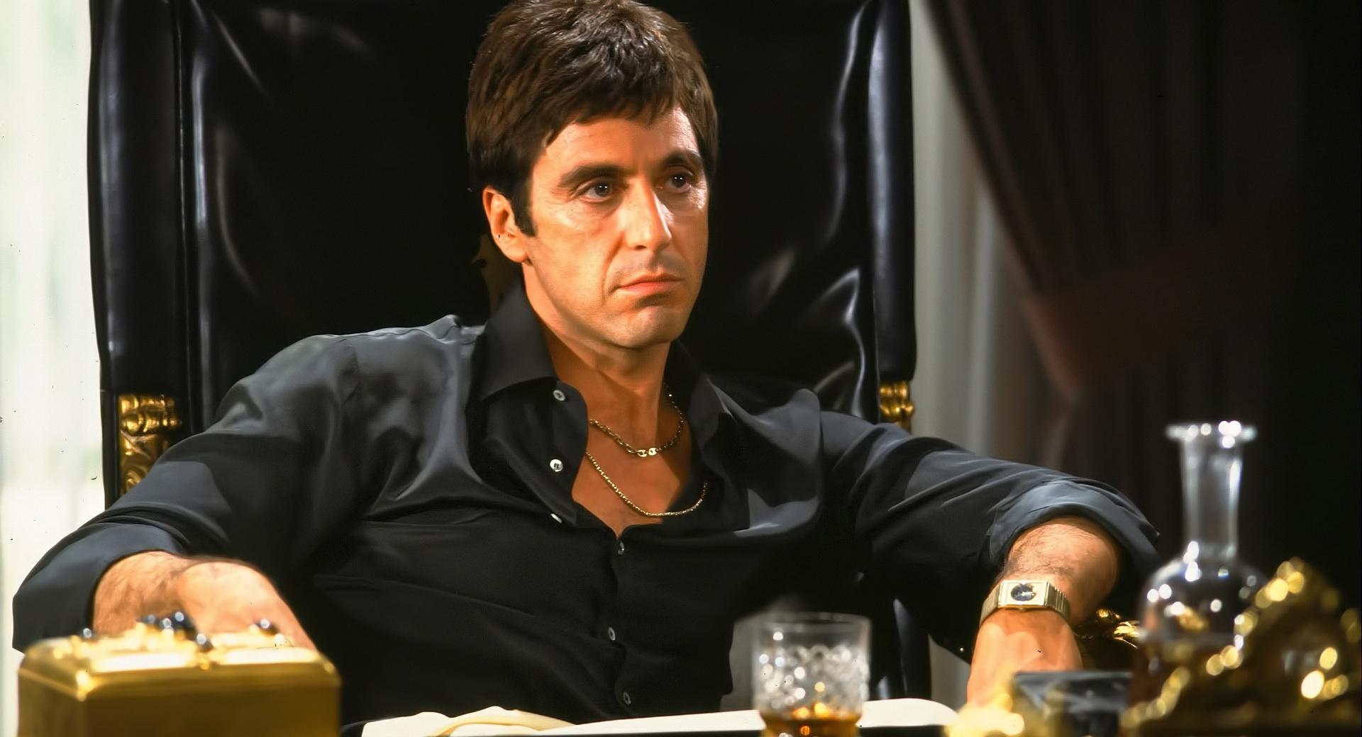 Al Pacino Scarface at 640 x 1136 iPhone 5 size wallpapers HD quality