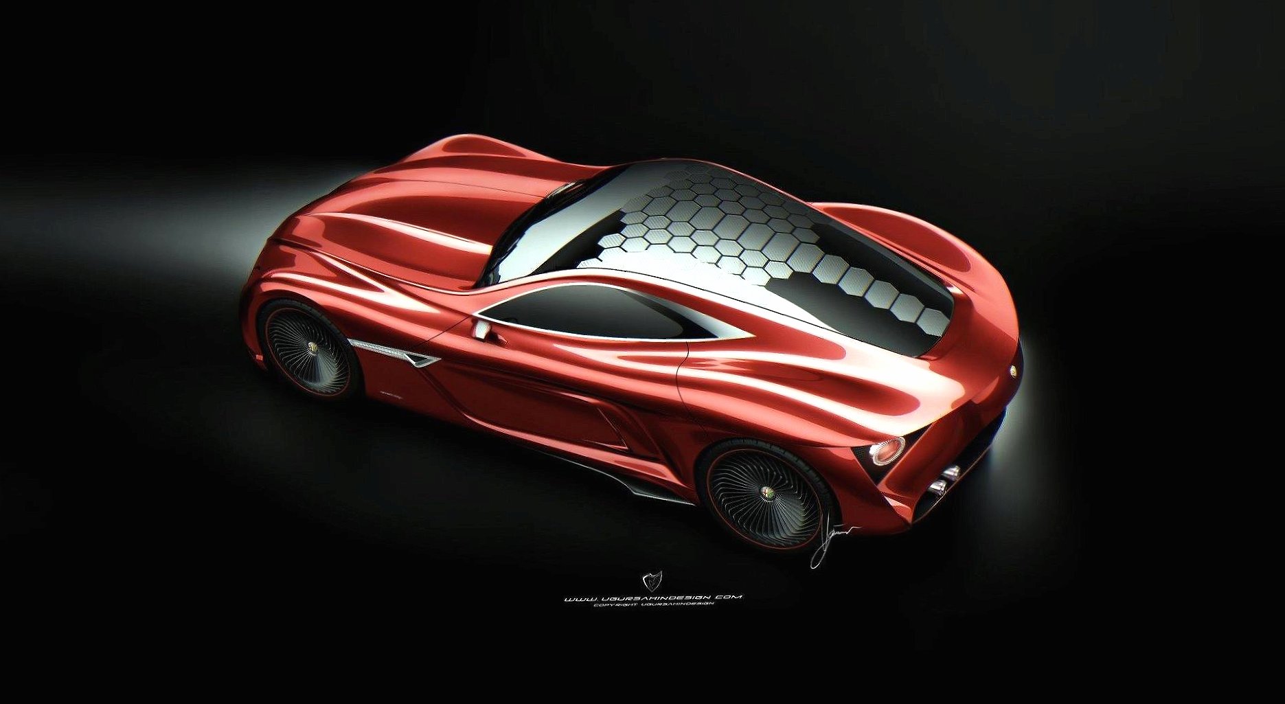 Alfa romeo concept at 2048 x 2048 iPad size wallpapers HD quality