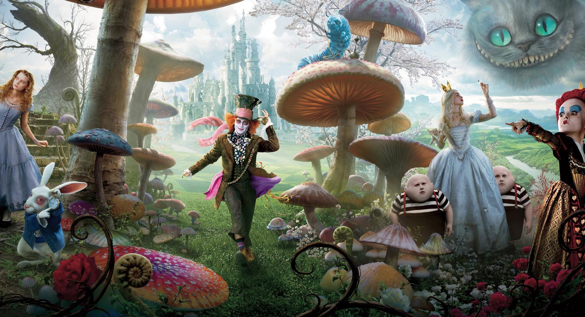 Alice In Wonderland Movie 2010 at 1280 x 960 size wallpapers HD quality