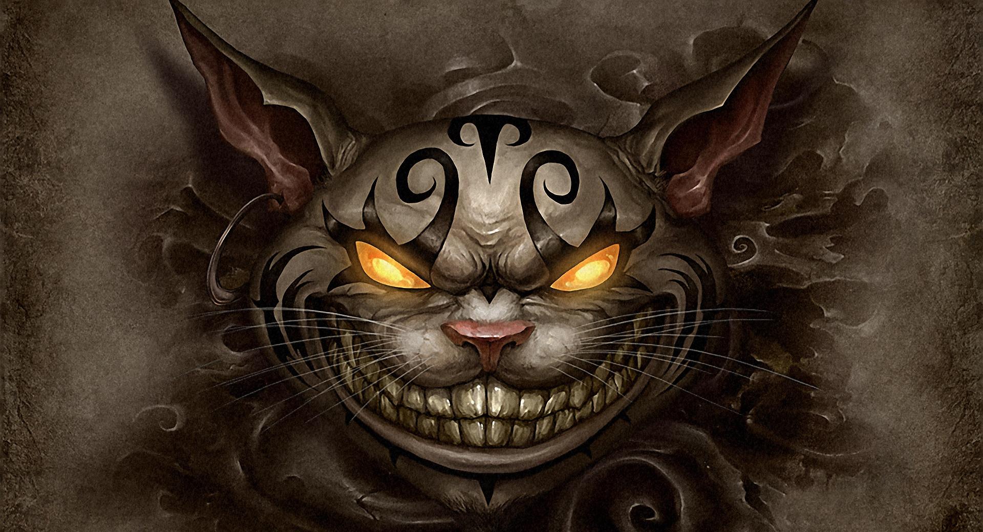 Alice Madness Returns Cheshire Cat at 640 x 1136 iPhone 5 size wallpapers HD quality
