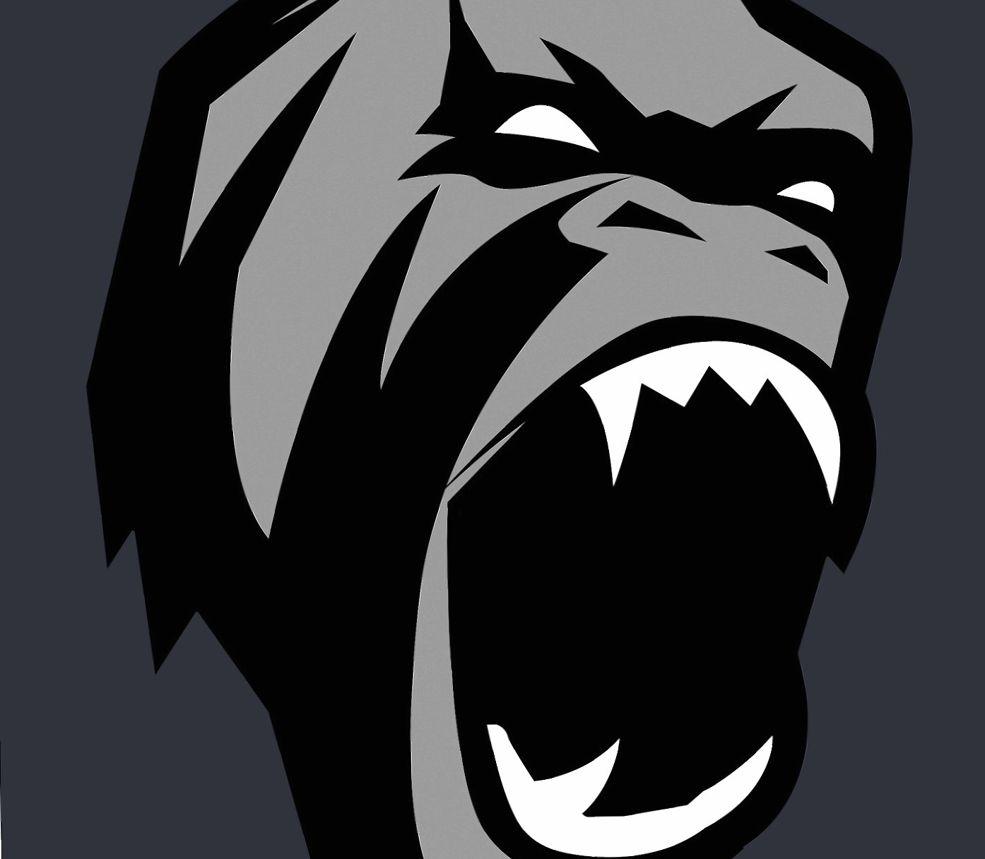 Angry Gorilla at 640 x 1136 iPhone 5 size wallpapers HD quality