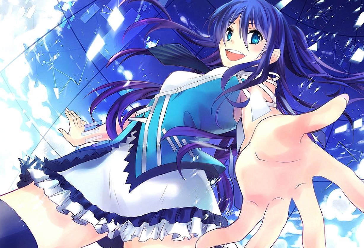 Asakura misaki anime at 640 x 1136 iPhone 5 size wallpapers HD quality