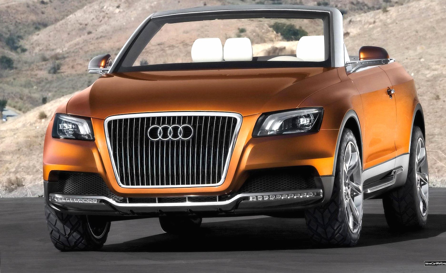 Audi cross cabriolet at 2048 x 2048 iPad size wallpapers HD quality