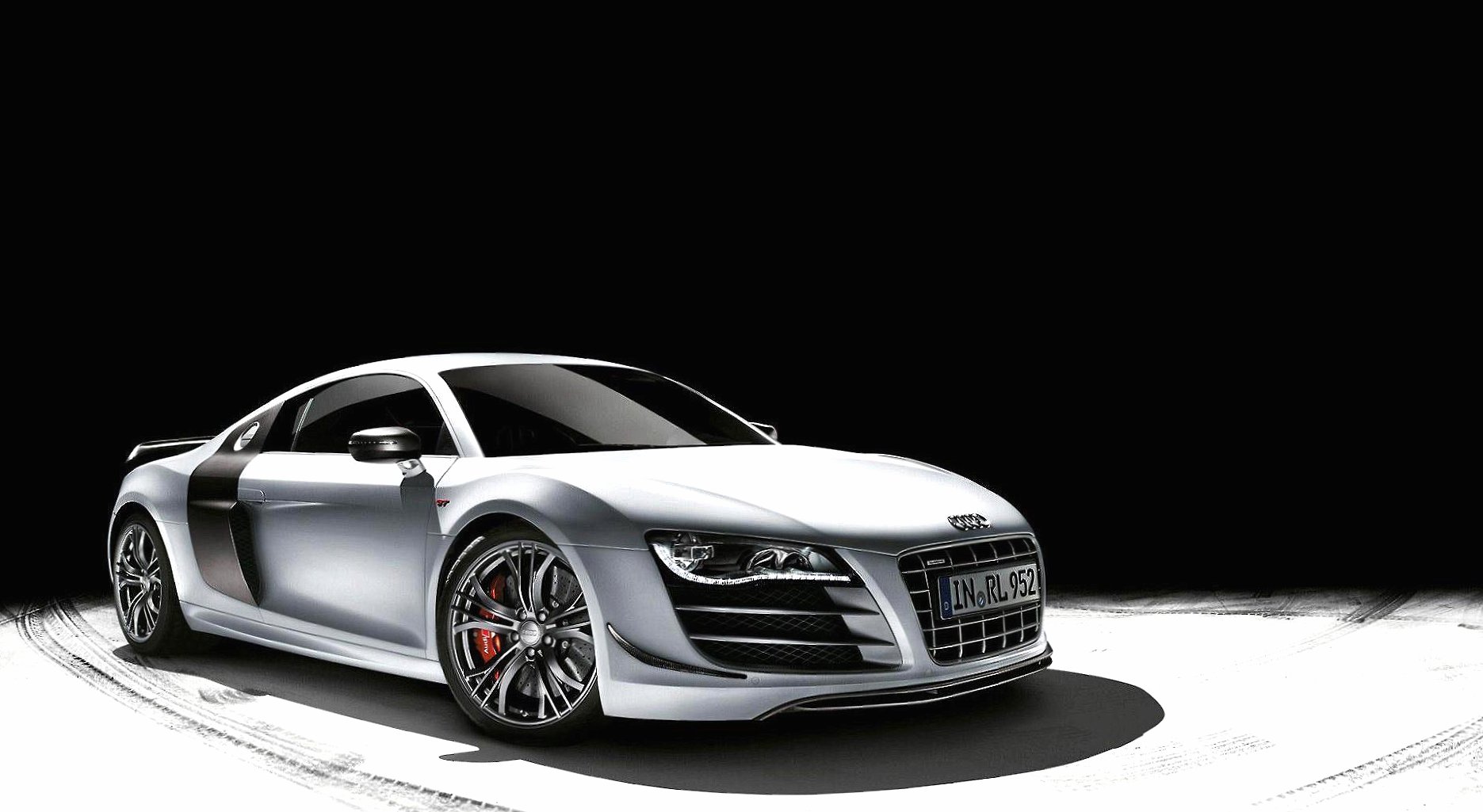 Audi r8 gt2 at 320 x 480 iPhone size wallpapers HD quality