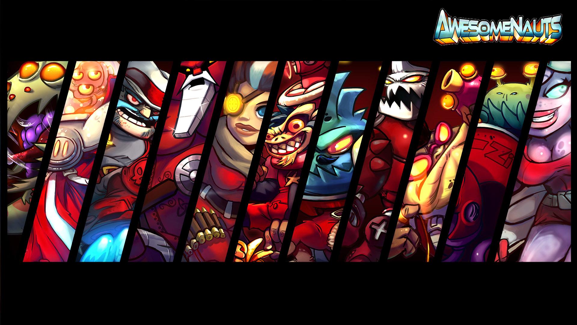 Awesomenauts at 640 x 1136 iPhone 5 size wallpapers HD quality